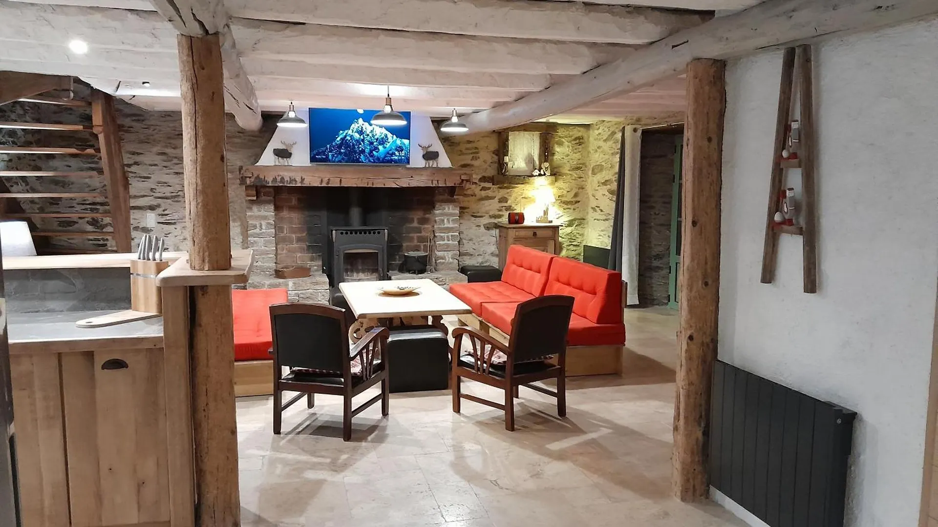 Grange Renovee En Gite/Maison/Chalet Arreau Ferienhaus